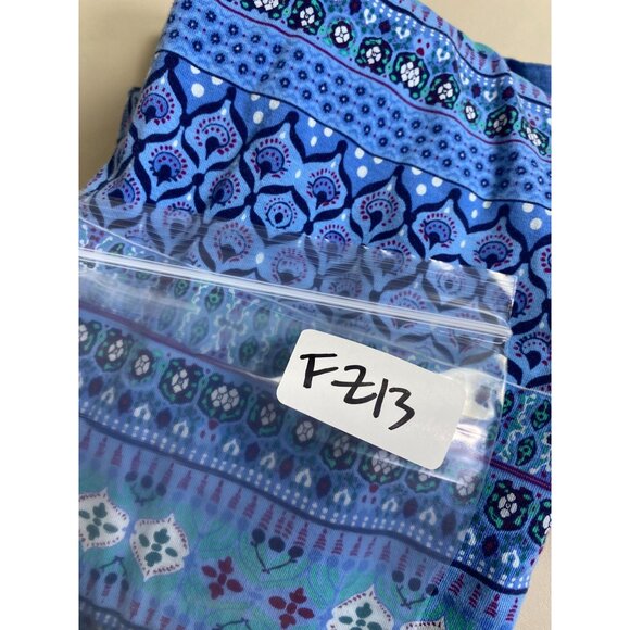 Kuhl Maxi Skirt size XS Blue Geometric Boho Festival Pull on Jersey Hippie - Picture 10 of 14